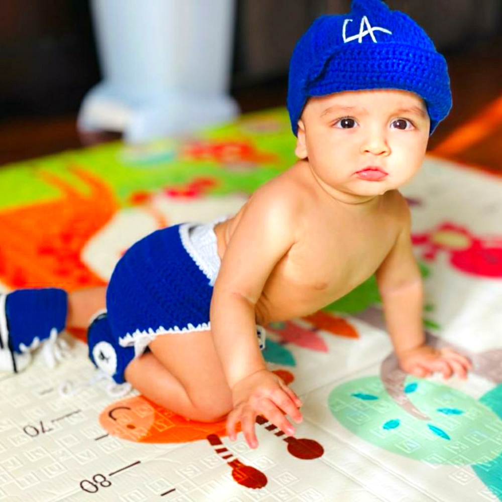 LA Dodgers Baby prop dress for kids upto 6 months